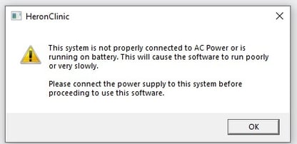 PleaseConnectToPowerSupply
