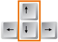 keyboard-arrow-keys